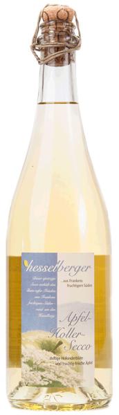 Hesselberger Apfel-Holler-Secco Perlwein halbtrocken